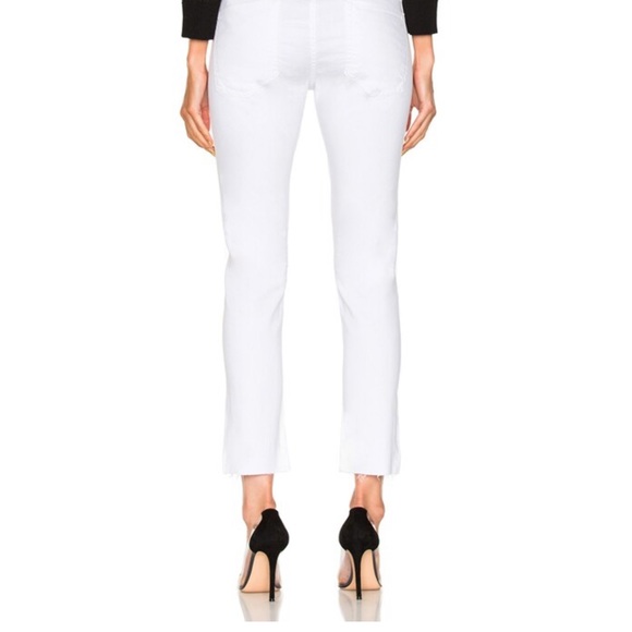Rag & Bone Dre Capri jean distressed White Prospector 23 - Picture 7 of 12
